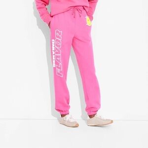 NWT-Pink Track Pants